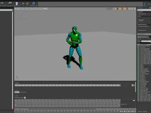 Cyborg Ninja Trooper 3D Modell