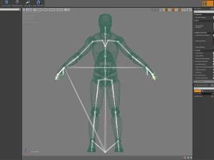 Cyborg Ninja Trooper 3D Modell