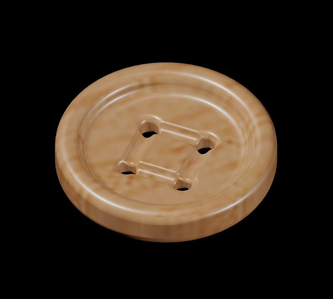 button for clothing 20mm 3D Model .c4d .max .obj .3ds .fbx .stl .blend 