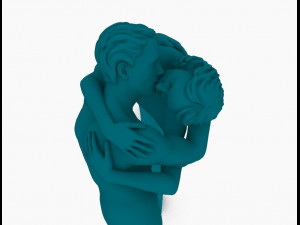 Ring kiss hug 3D Print Model