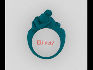 Ring kiss hug 3D Print Model