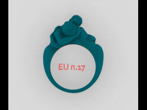Ring kiss hug 3D Print Model