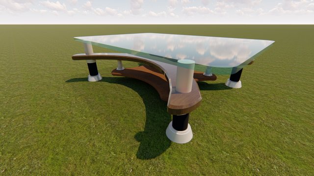 coffee table Model 3D .c4d .max .obj .3ds .fbx .stl .blend 