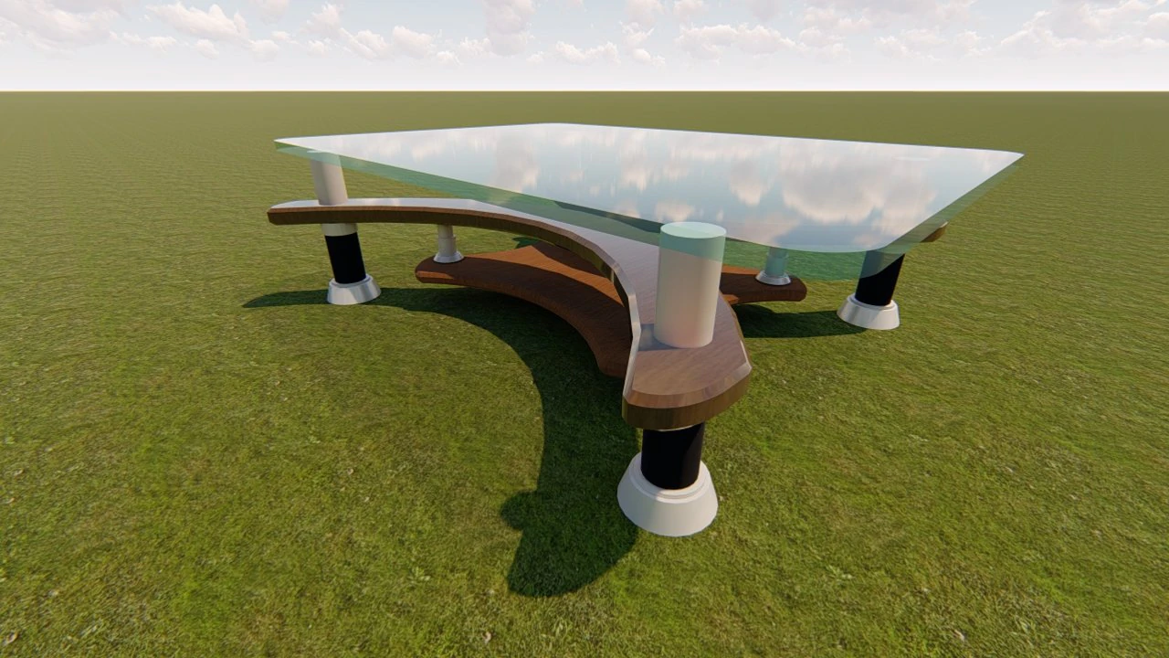 coffee table 3D Model .c4d .max .obj .3ds .fbx .stl .blend