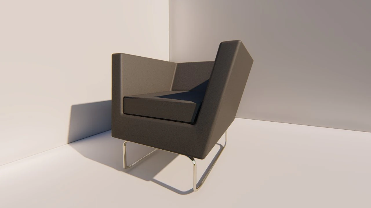arm chair 3D Model .c4d .max .obj .3ds .fbx .stl .blend 