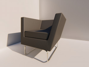 arm chair 3D 모델