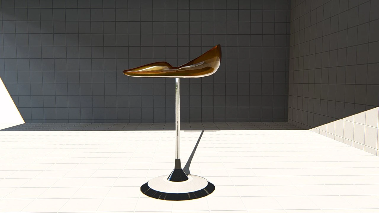 bar stool chair 3D Model .c4d .max .obj .3ds .fbx .stl .blend 
