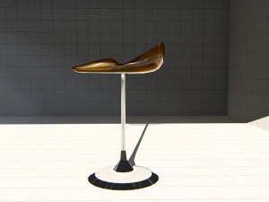 bar stool chair 3D Model