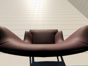 arm chair 3D 모델