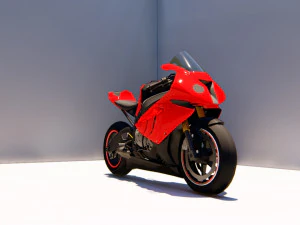 오토바이 3D 모델