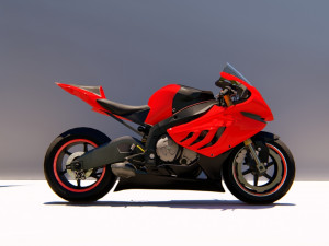 motorcycle Model 3D