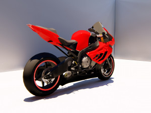 motorcycle Model 3D