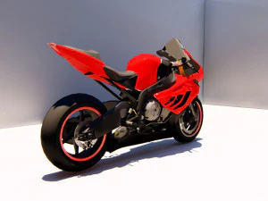 motorcycle 3D Model