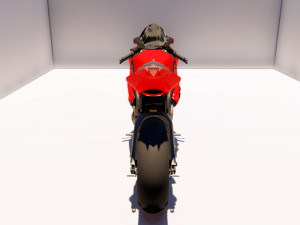 motorcycle Model 3D