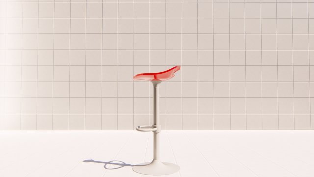 bar chair Model 3D .c4d .max .obj .3ds .fbx .stl .blend 