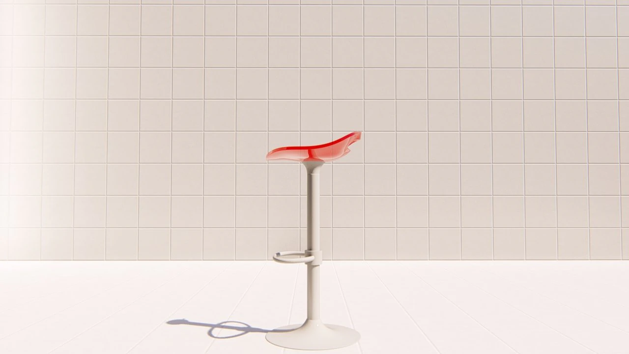 bar chair 3D Model .c4d .max .obj .3ds .fbx .stl .blend 
