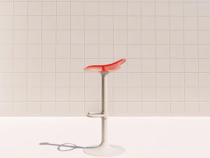 バーチェア 3Dモデル