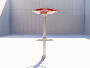 bar chair Model 3D