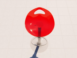 bar chair Model 3D