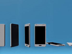 samsung galaxy alpha 3D 모델