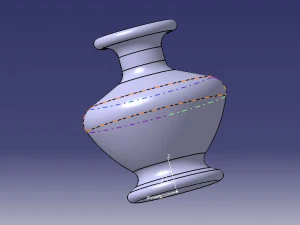 ваза для квітів 3d 3D Модель