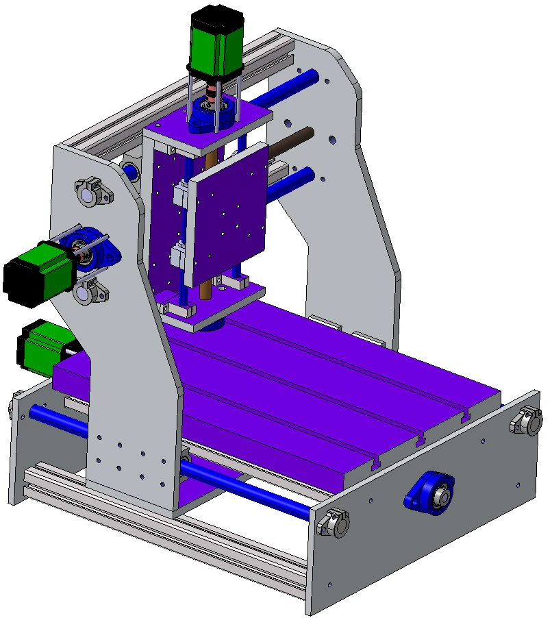 cnc-machine-didactic step 3D Print Model .c4d .max .obj .3ds .fbx .stl .blend