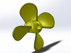 турбіна 3D Принт Модель