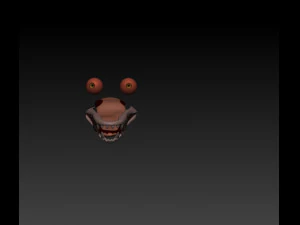 humanoid wolf creature 3D Model
