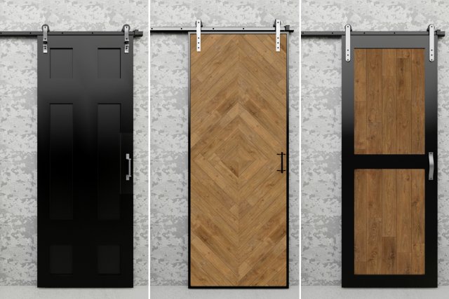 slider rustic door - read the description - 3D मॉडल .c4d .max .obj .3ds .fbx .stl .blend 
