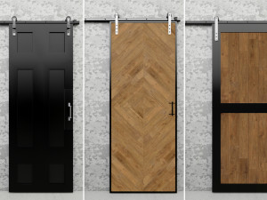slider rustic door - read the description - 3D Model