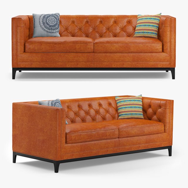 sofa anderson ethanallen Modèle 3D .c4d .max .obj .3ds .fbx .stl .blend 