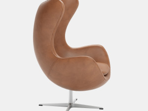 egg chair arne jacobsen fritz hansen Modello 3D