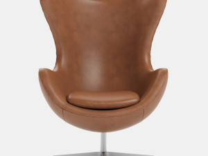 egg chair arne jacobsen fritz hansen Modello 3D