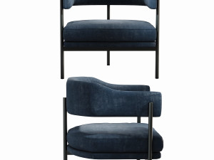 isabella chair simon james 3D Model