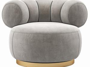 Eichholtz Phedra Swivel Chair 3D Model