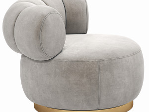 Eichholtz Phedra Swivel Chair 3D Model