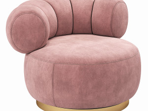 Eichholtz Phedra Swivel Chair 3D Model