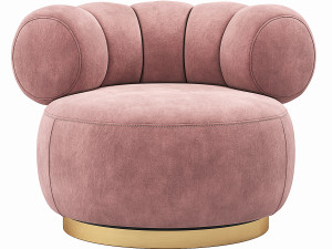 Eichholtz Phedra Swivel Chair 3D Model
