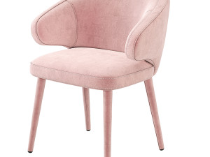 Eichholtz Cardinale Dining Chair 3D Model