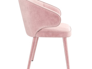 Eichholtz Cardinale Dining Chair 3D Model