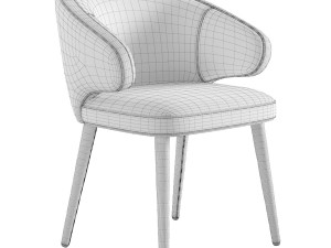 Eichholtz Cardinale Dining Chair 3D Model