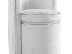 Restoration Hardware Solene Side Chair RH 3D 模型