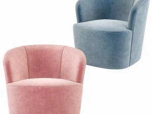Swoon Editions Ritz Occasional Chair 3D Model