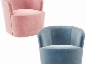 Swoon Editions Ritz Occasional Chair 3D Модель