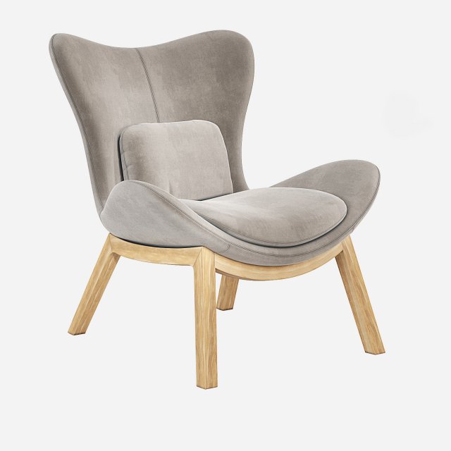 Calligaris Lazy Armchair 3D Model in Chair 3DExport
