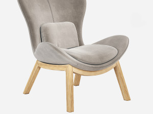 Calligaris Lazy Armchair 3D Model
