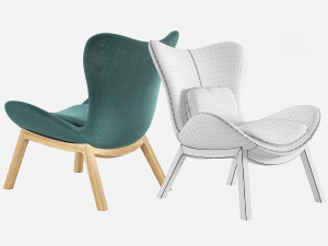 Calligaris Lazy Armchair 3D Model