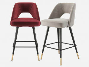 艾希霍兹&middot;阿沃里奥吧台凳 3D 模型