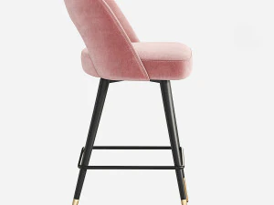 Eichholtz Avorio Counter Stool 3D Model