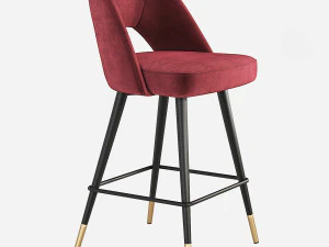 Eichholtz Avorio Counter Stool 3D Model